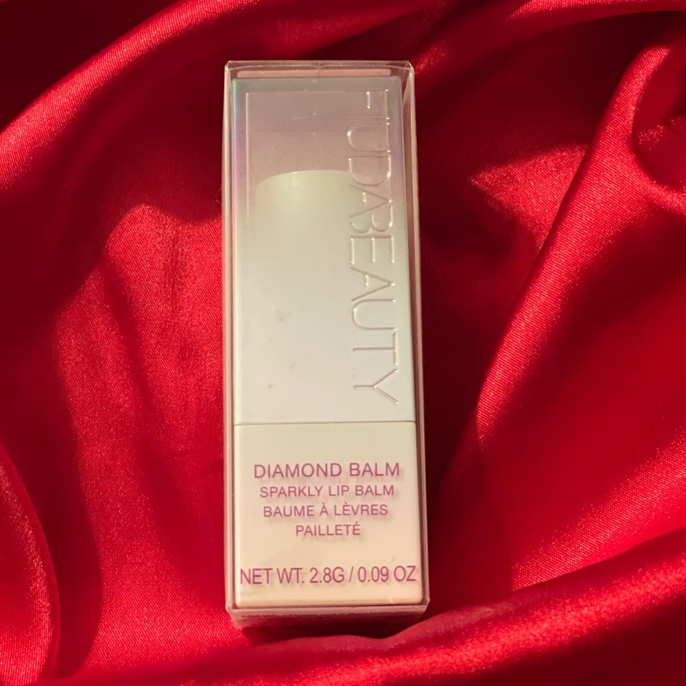 HUDA Beauty Diamond Balm Lip Balm in Negligee
